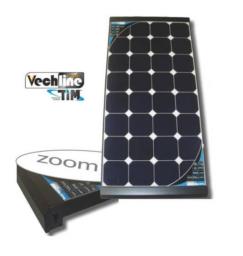 panneau solaire black cristal 100w