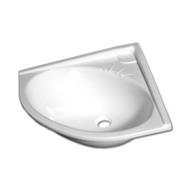 Bac à douche ATLAS profond en angle 760x760x200mm couleur blanc - Amapola  caravane mobil home