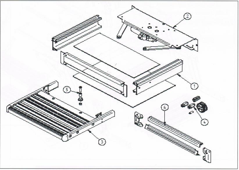 PIECES POUR MARCHEPIED OMNI-STEP THULE 12V APRES 2010